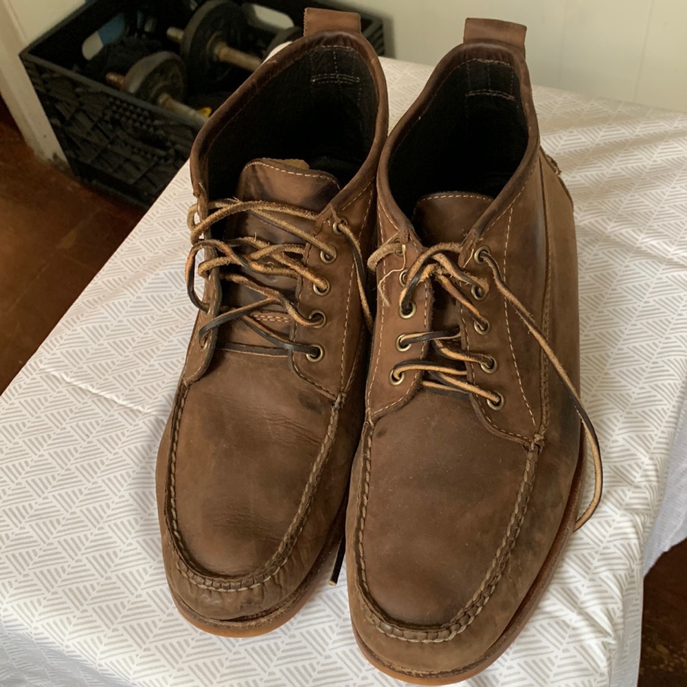 All leather shoes size13